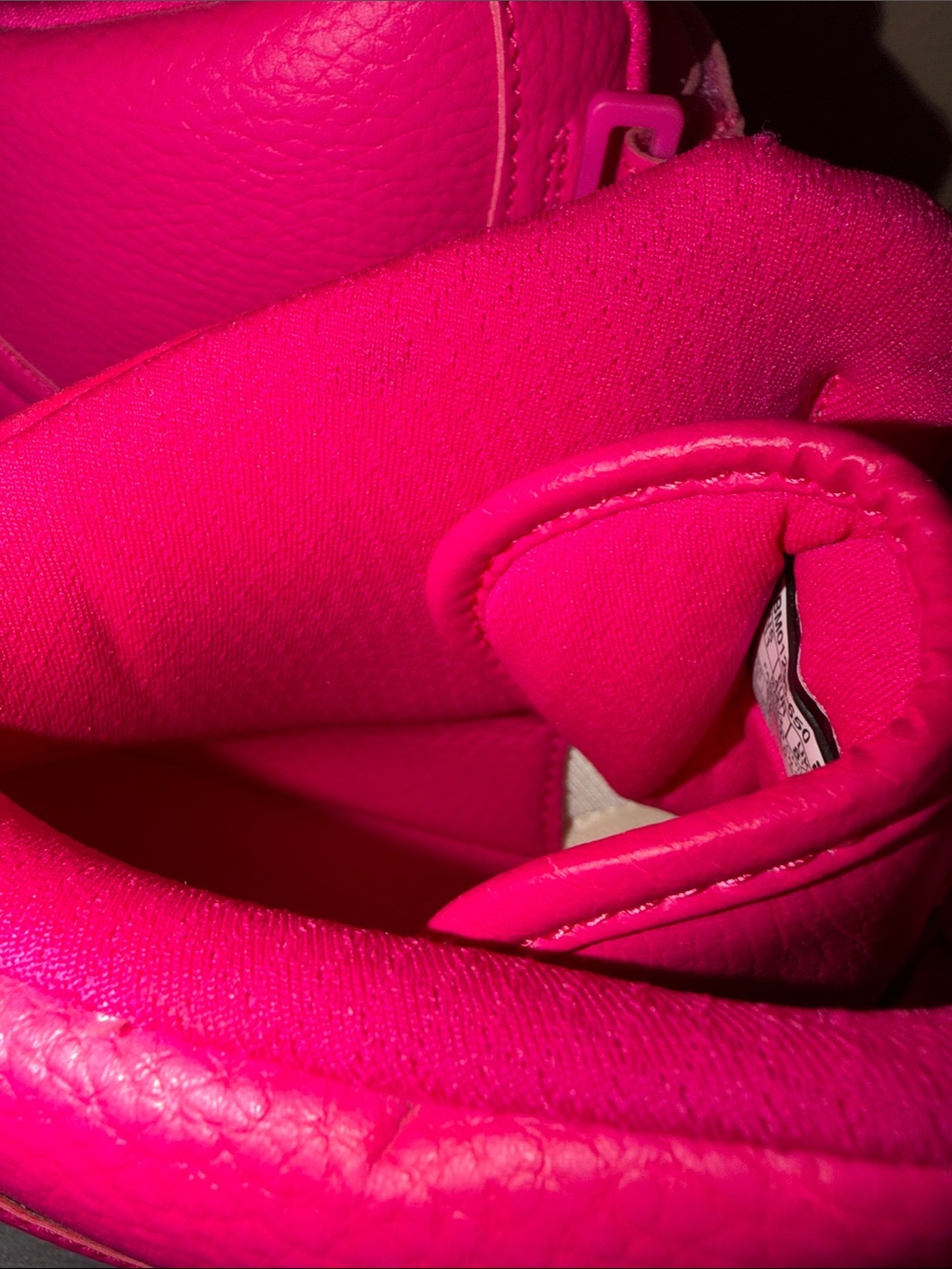 FILA F-14 High Top Womens Size 11 Hot Pink Knockout Sneakers Shoes 5FM01820-650⁠ - Picture 8 of 8